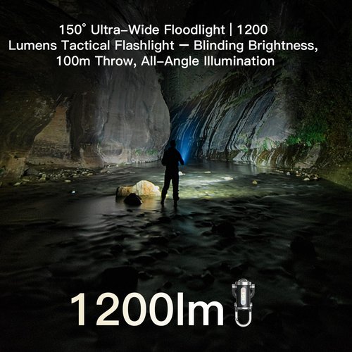 BudaTao Emergency Keychain Flashlight(3 in 1), Rechargeable 500 Lumens EDC Tool with Red/Blue Strobe, 1000mAh USB-C Charging, IPX7 Waterproof, Portable Flashlight for Emergencies (Black&Silver)