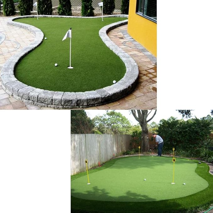 Golf Putting Green/Mat-Golf Training Mat Backyard Golf Artificial Grass Turf 1FTX52FT,Indoor Outdoor Golf Training Mat, Synthetic Fake Grass for Baseball Football Gym Sports
