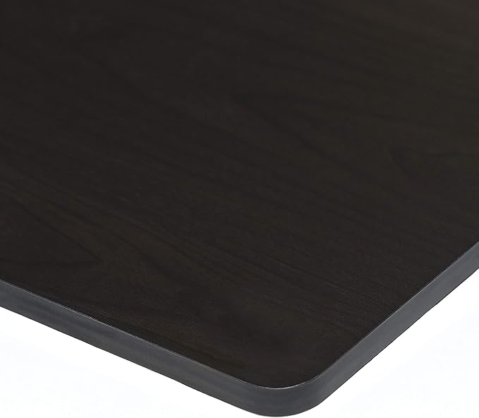 Furinno Simplistic 31-in Black Computer Desk with Drawers, Black Espresso | Small Office Desk, Rectangular Home Office Desk, Gaming Desk for Home Office, Bedroom, Study Room
