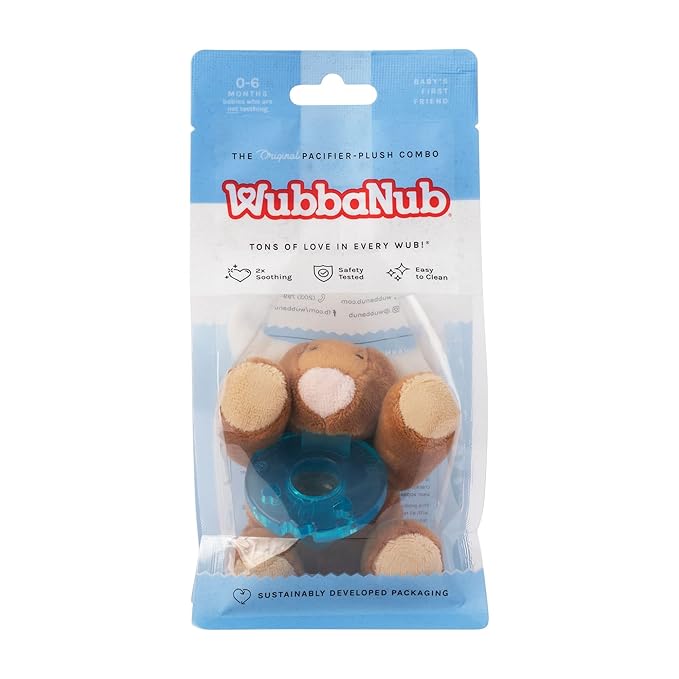 WubbaNub Infant Pacifier - Longhorn Bull