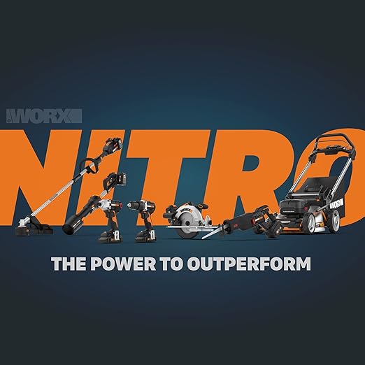 WORX Nitro WX272L.9 20V Power Share 1/2” Cordless Impact Wrench with Brushless Motor (Tool Only)