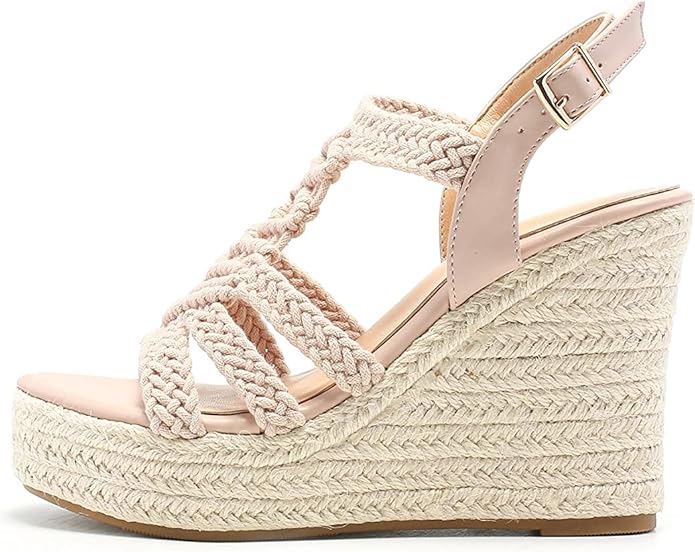 Espadrille Wedge Sandals for Women Platforms & Wedges