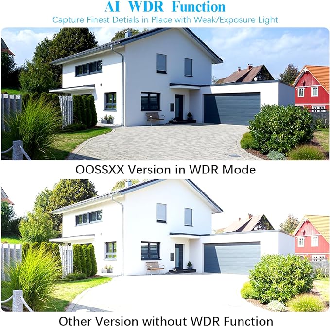 (2026 Update 120 Day Storage) 5MP PT Wireless Security Camera System with AI Human Tracking, Dual-Band 2.4G&5G WiFi, 130�� Wide Angle, 2-Way Audio, No Monthly Fee, Outdoor Home Security Kit