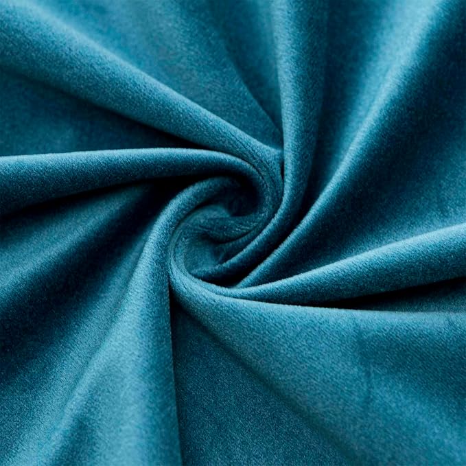 20x20 Decorative Velvet Throw Pillow Covers Set of 2,Prussian Blue | Soft Cushion Cases with Invisible Zipper for Modern Couch Sofa Bed Living Room Bedroom Home Decor