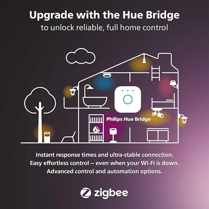 Philips Hue Infuse Medium Ceiling Lamp, White - White and Color Ambiance Color-Changing Smart LED Light - 1 Pack - Control with Hue App - Compatible with Alexa, Google Assistant, and Apple Homekit