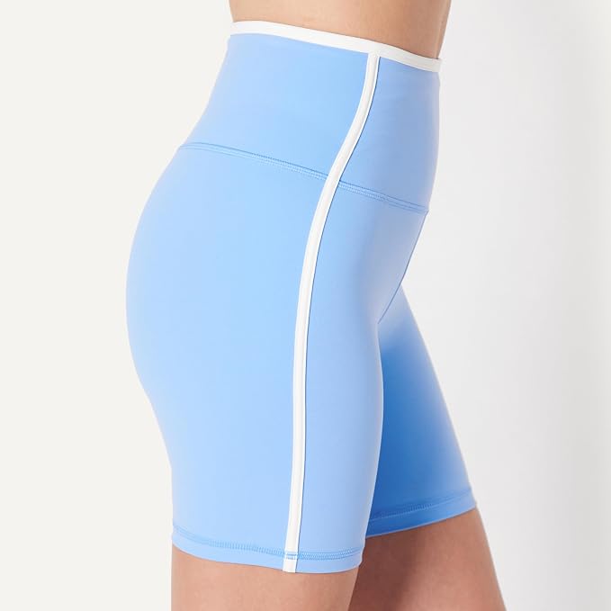 Amazon Essentials Women's Active FormFlex Buttery Soft High Waist Biker Shorts