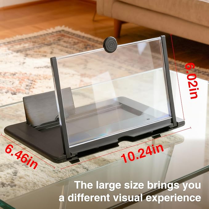 2pc Screen Magnifier Cell Phone Gifts for Men Tech Gadgets Amplifier Mobile Phone Tecnologia para Hombres Futuristic Amplificador De Pantalla para Celular Top Ten for iPhone Hi Def Big Screen