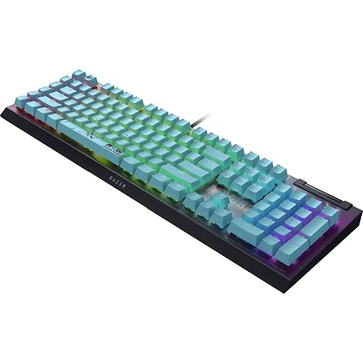 Razer BlackWidow V4 X Mechanical Gaming Keyboard, Zenless Zone Zero Edition | Green Switches Tactile & Clicky, 6 Macro Keys, Chroma RGB, Doubleshot ABS Keycaps, Sound Dampening & Stabilizers