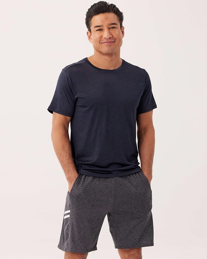 5 Pack Men's Dry Fit Short Sleeve T-Shirt Gym Workout Athletic Running Tee | Cooling, Moisture-Wicking, Crew Neck, Quick-Dry, Breathable, Active, Exercise, Fitness, Basketball, Cycling, Hiking, Tennis