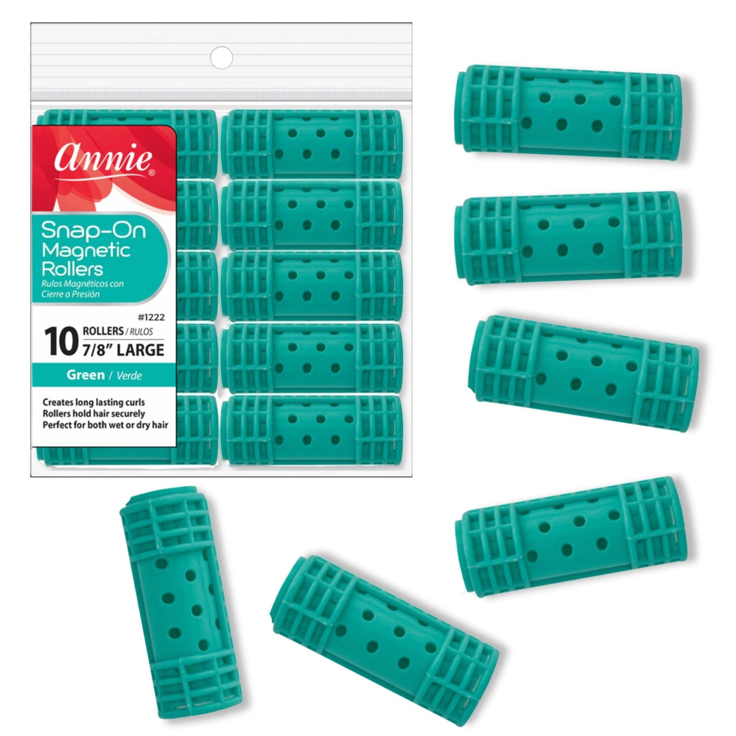 Snap On Magnetic Rollers - Large