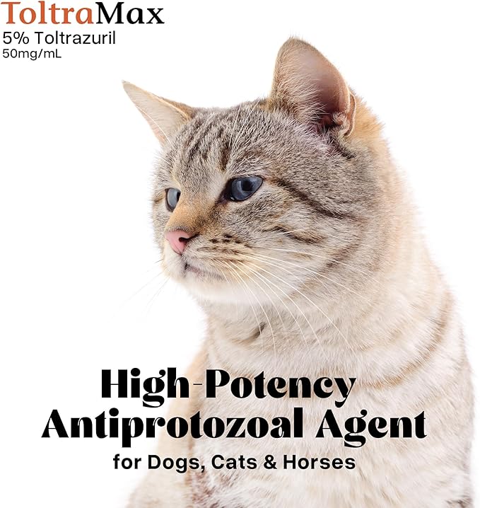 Toltrazuril 5.0% for Horses, Dogs, Cats, 960mL/32.4Ounce, for Non-Food Chain Animals, Alfalfa