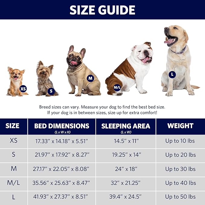 MidWest Homes for Pets Orthoperdic Egg-Crate Nesting Pet Bed w/ Teflon Fabric Protector, XS Gray