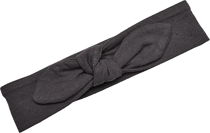 Hudson Baby baby-girls Cotton Headband and Scratch Mitten Set