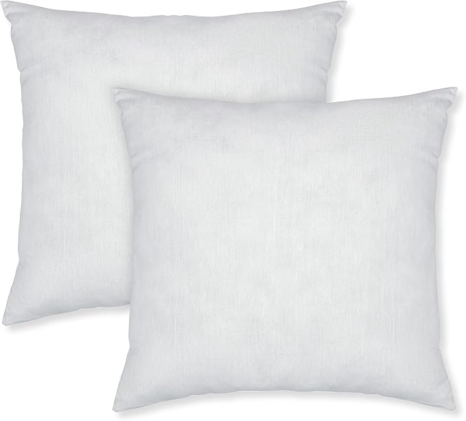 Sherry Kline Pillow Insert Set,Soft & Fluffy Material,Couches, Sofas & Bedroom Pillow Sets, Decorative Pillows for Living Room, Indoor/Outdoor Use (Throw Pillow, Set of 2, Cotton,28"x28")
