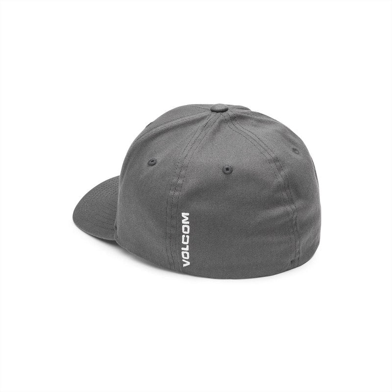 Volcom Men's Full Stone Flexfit Stretch Hat, Iron Gate, Large/X-Large