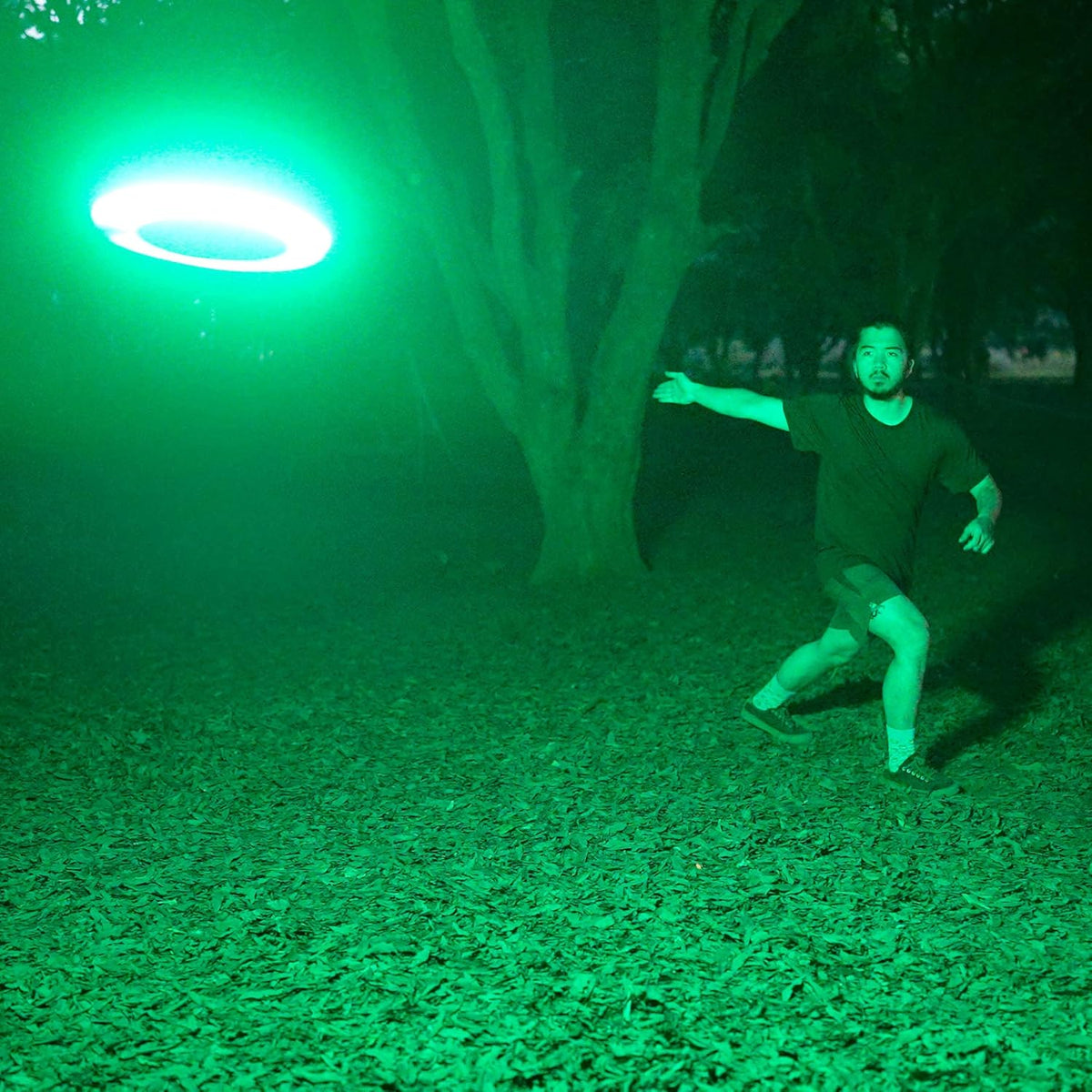 TOSY Flying Disc - RGB Multicolor LED Light-Up Toy | Rechargeable, Waterproof, Perfect for Kids & Adults