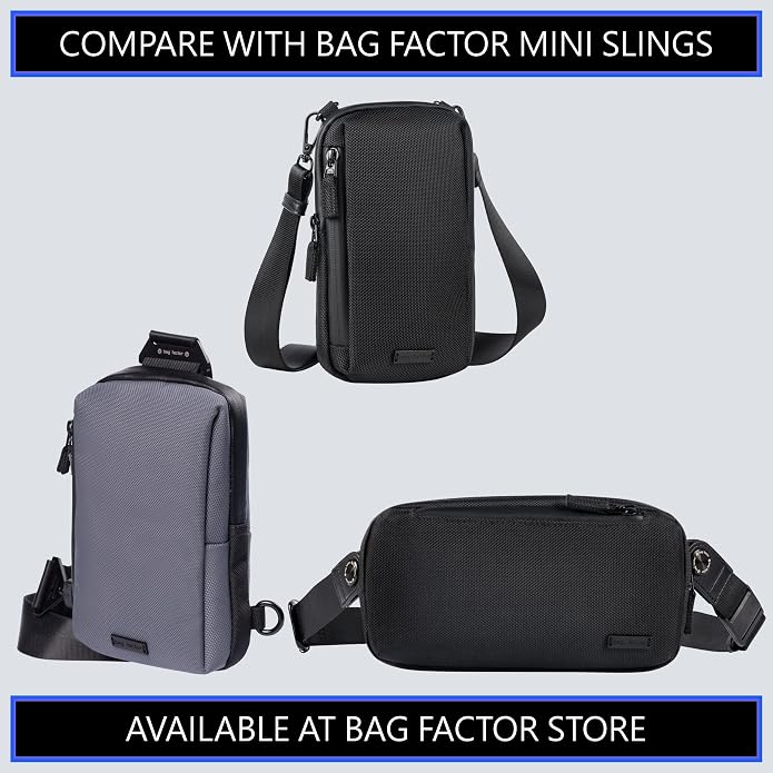 Cell Phone Crossbody Sling Bag EDC ��� RFID Small Shoulder Bag with Urban Tech Aesthetic