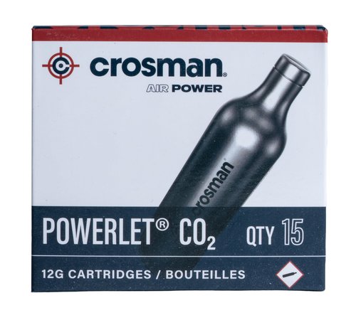 Crosman 15-Count CO2 Cartridges For Air Rifles And Air Pistols