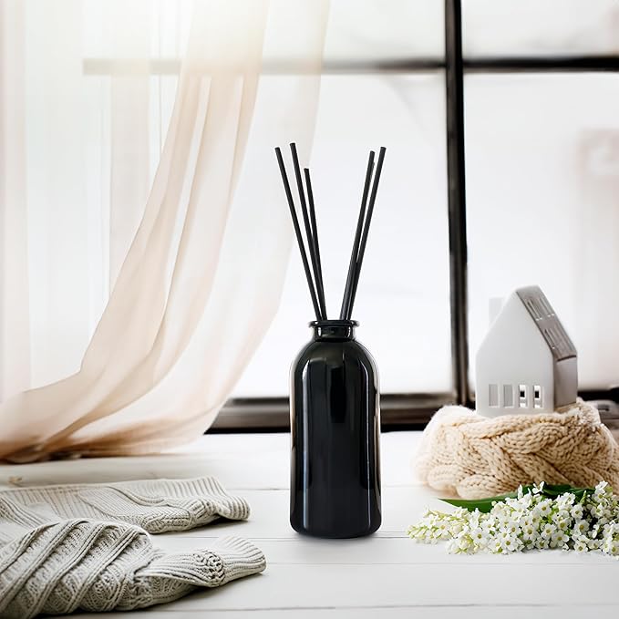 Urban Naturals Lavender Cedarwood Reed Diffuser Oil Set with Reed Sticks – Made in The USA