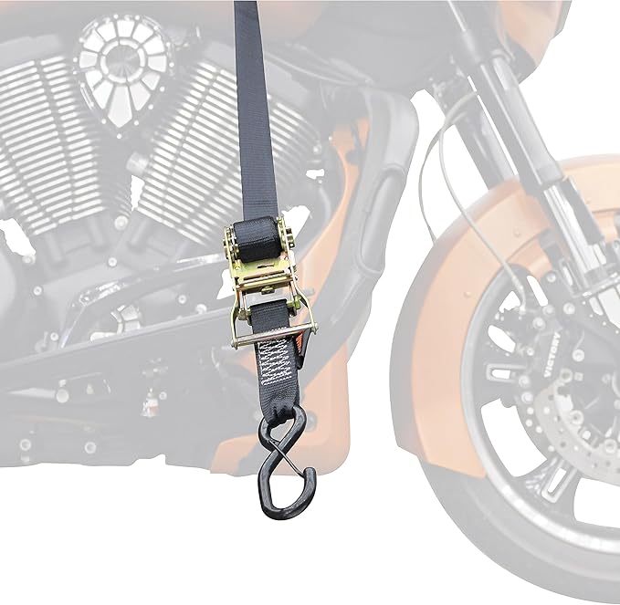 Extreme Max 5600.3204 Deluxe Motorcycle Wheel Chock/Tie-Down Kit