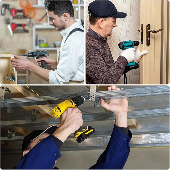 HARFINGTON 5pcs U-Type Screwdriver Bit 1/4" Hex Shank U5 Magnetic Head 2.6" Length S2 Steel U-Shaped Screw Driver Bit for Repair Work Electric Screwdriver, Blue