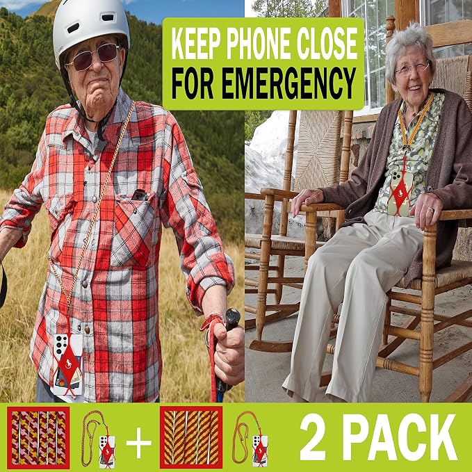 Gecko Travel Tech Cell Phone Lanyard Phone lanyards for Around The Neck Neck Lanyard Phone Crossbody