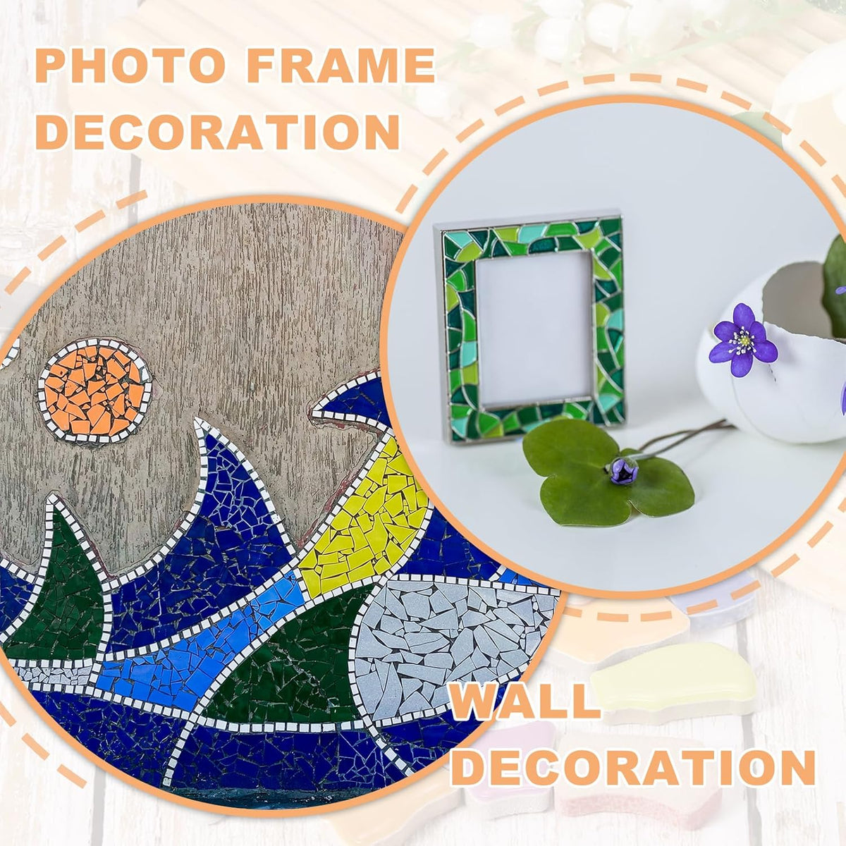 250g/0.55LB Irregular Ceramics Mosaic Tiles, 0.79"-1.57" Mosaic Stained Tile Broken Porcelain Pieces Stones Bulk for DIY Craft Making Vases Home Decoration, Pink