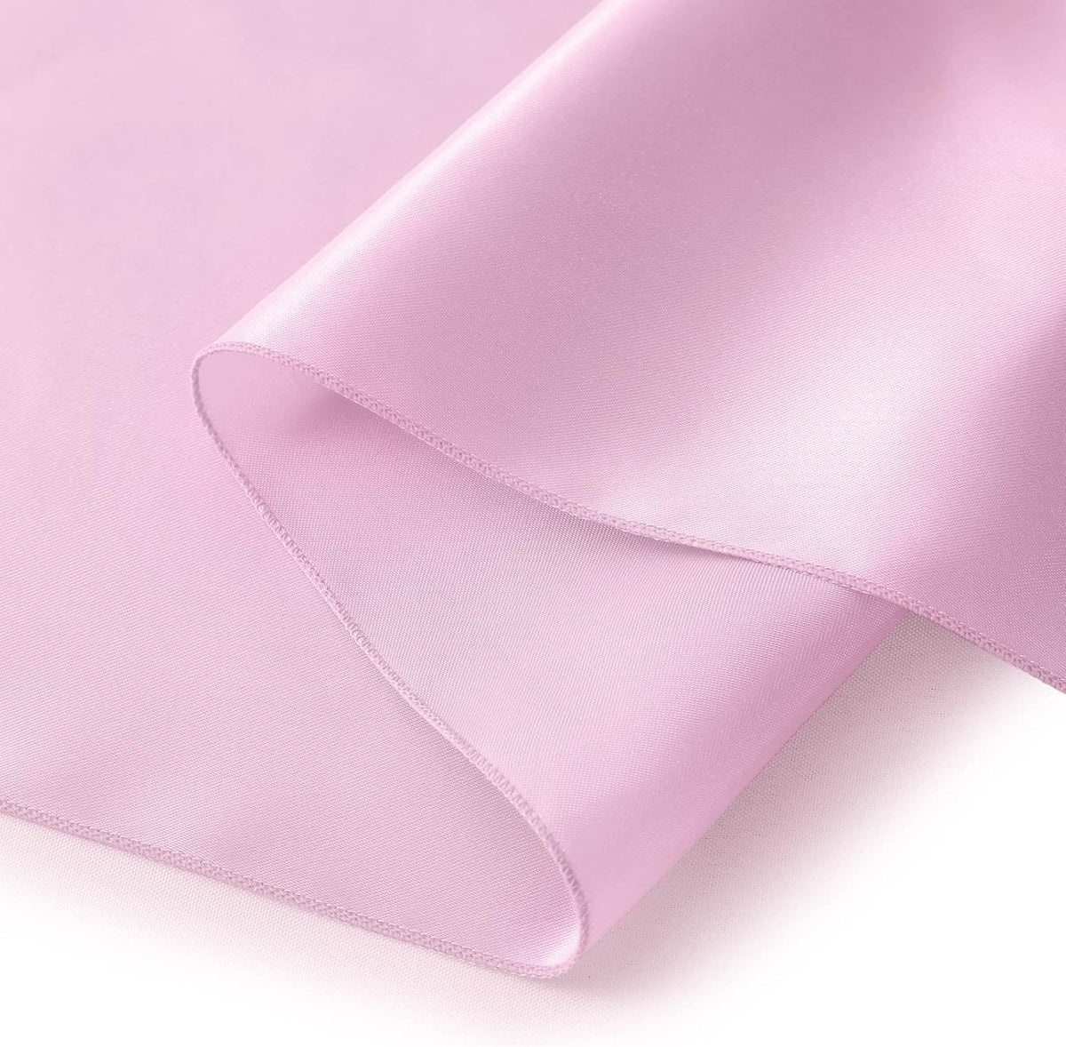 12 Pack Light Pink Satin Table Runner 12 x 108 Inch