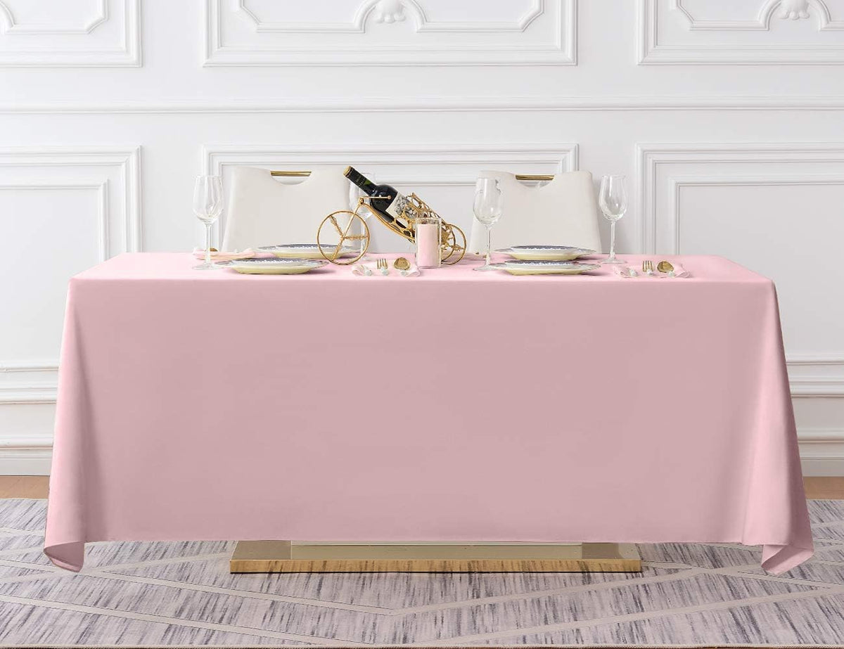 90x132 Inch Tablecloth for 6 Foot Rectangle Tables