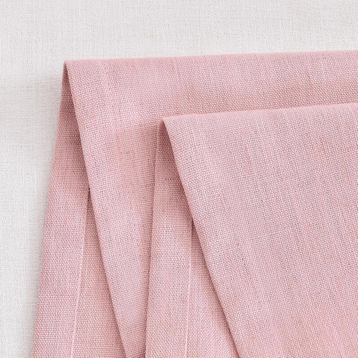 Linen Table Runner, Burlap Pink Table Runners 90 Inches Long