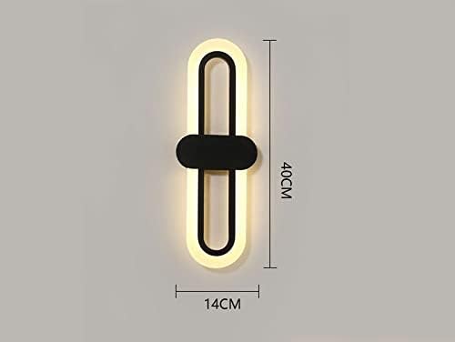 Bedroom Bedside Modern Minimalist Living Room Background Wall Led Three-Color Light-Changing Wall Lamp Simple Aisle Balcony Lamp,Living Room