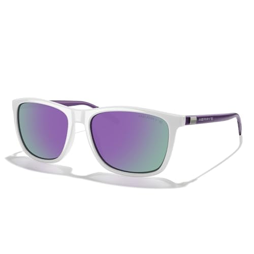 MERRY'S Unisex Polarized Aluminum Sunglasses Vintage Sun Glasses For Men/Women S8286