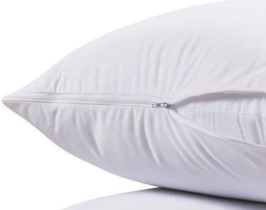 MoonRest Square Pillow Form Insert Hypoallergenic Sham Stuffer, 100% Polyester Microfiber Fill, Lined with Woven Cotton Blend Cover for Decorative Pillow Couch Sofa Bed Cushions 22 X 22