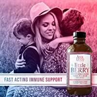 Andi Lynn’s Littleberry and Winterberry Syrup Bundle – 100% Natural and Organic Elderberry Syrups for Kids and Adults – Immunity Booster – Great Tasting Elderberry Syrup (4 OZ Each)