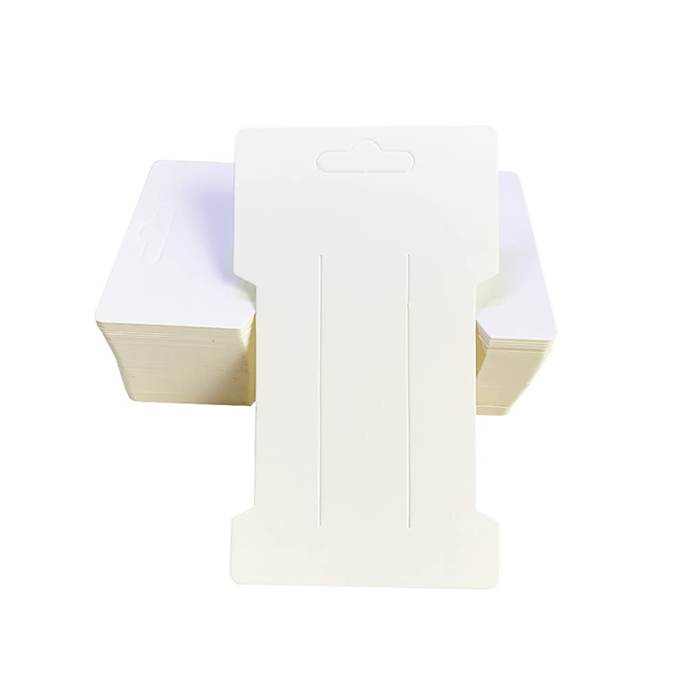 Uuyyeo 100 Pcs Hair Clip Display Cards Hair Bow Hairpin Packaging Cards Paper Cardboard For Hair Barrettes Accessories Display O