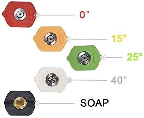 Twinkle Star Pressure Washer Adapter Set | Pressure Washer Gun Snow Foam Lance