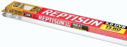 CAROLINACUSTOMCAGES 22” Reptile Lighting 5.0 UVB T5HO 24W Fluorescent Tube
