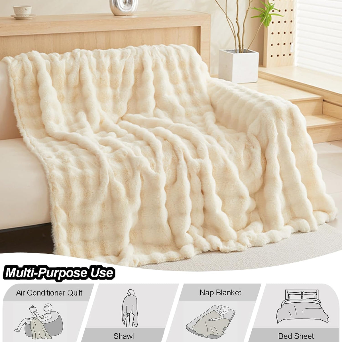Luxury Throw Blankets for Sofas Large 1 2 3 4 Seater Nordic Style Plush Couch Cover L U Shape Corner Anti Slip Sofa Slipcover Tear Resistant Blankets for Camping Outdoor(180X130cm,Pink)