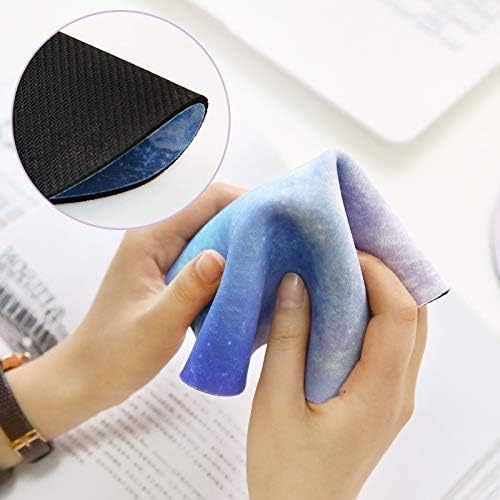 Mouse Pad Black White Polka Dot, Round Mousepad, Non-Slip Rubber Base Mouse Mat for Laptop and Computer