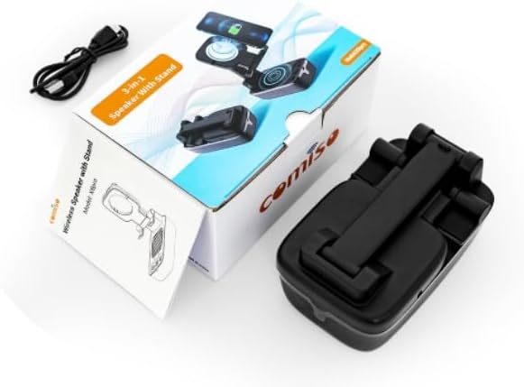 comiso Gifts for Men Women, from Wife,IPX7 Waterproof Cell Phone Stand with Bluetooth Speaker,Anti-Slip Design Shower Phone Speaker with HD Stereo Sound, Compatible for Any Smartphone/Tablet