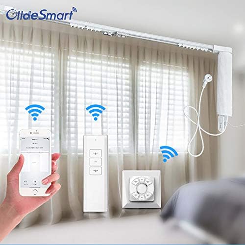 DIY Wifi Smart Automatic Curtain Motor Track System,Automatic curtains motor,automatic blinds tracks, length can be custom (7.2m)