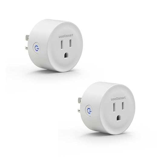 Smart Plug, WiFi Plugs Work with Alexa & Google Assistant, Smart Outlet with Timer & Group Controller, WiFi Outlet for Home, No Hub Required, ETL & FCC Certified, 2.4GHz WiFi, 10A, 2 Pack