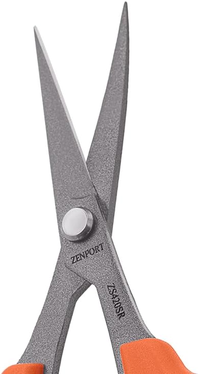 Zenport ZS420SR Curved Zen Masa Trim Scissors with Flourine Coating
