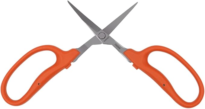 Flourine Coated Curved Zen Masa Scissor, Package of 3