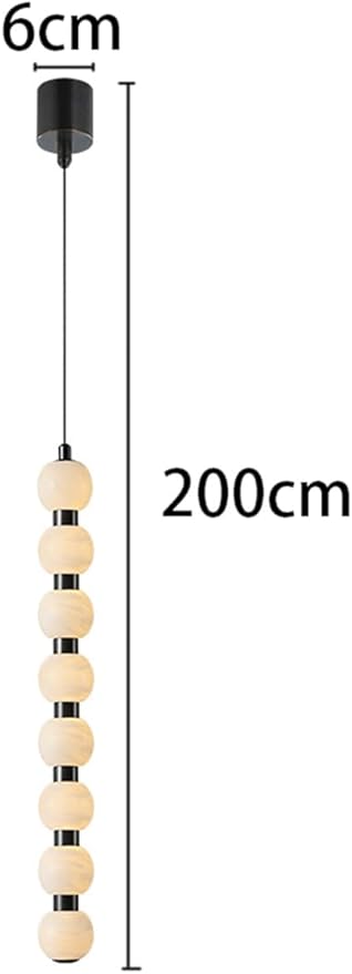 Pendant Lights, Modern Home Decor led Lights Pendant Light Lamps forstaircase Chandeliers for Living Room Hanging Indoor Lighting(Black 8 Head,APP with RC Dimmable)