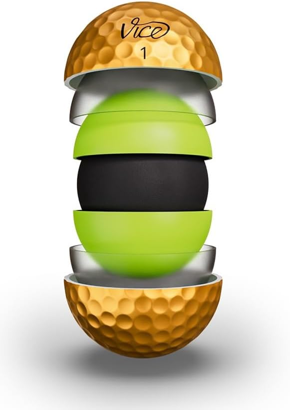 Vice Pro Plus Golf Balls - Premium Performance | Exceptional Distance & Control