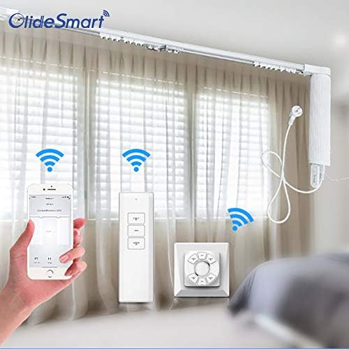 DIY Wifi Smart Automatic Curtain Motor Track System,Automatic curtains motor,automatic blinds tracks, length can be custom (8.2m)