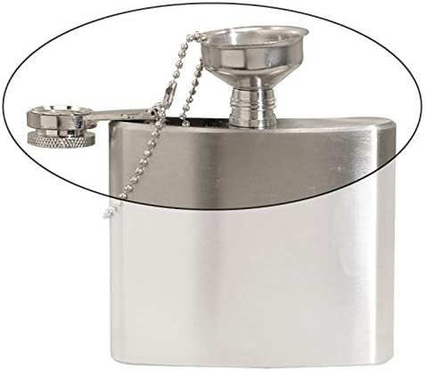 Thirsty Rhino Stainless Steel Mini Flask Funnel/Essential Oil Bottle Funnel (Set of 2)