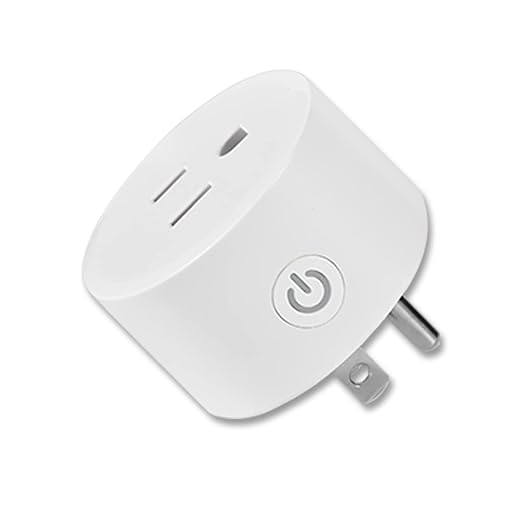 Mini WiFi Smart Plug Outlet Voice Remtoe Control with Alexa Works with Google Assistant IFTTT, Tuya Smart APP Timer ,No Hub Required