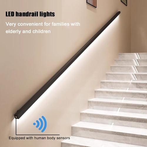 LED Stair Lights - Motion Sensor Safety Lighting for Indoor Stairs, Hallways & Corridors - Energy-Efficient Wall-Mounted Illumination Solution for Home & Office